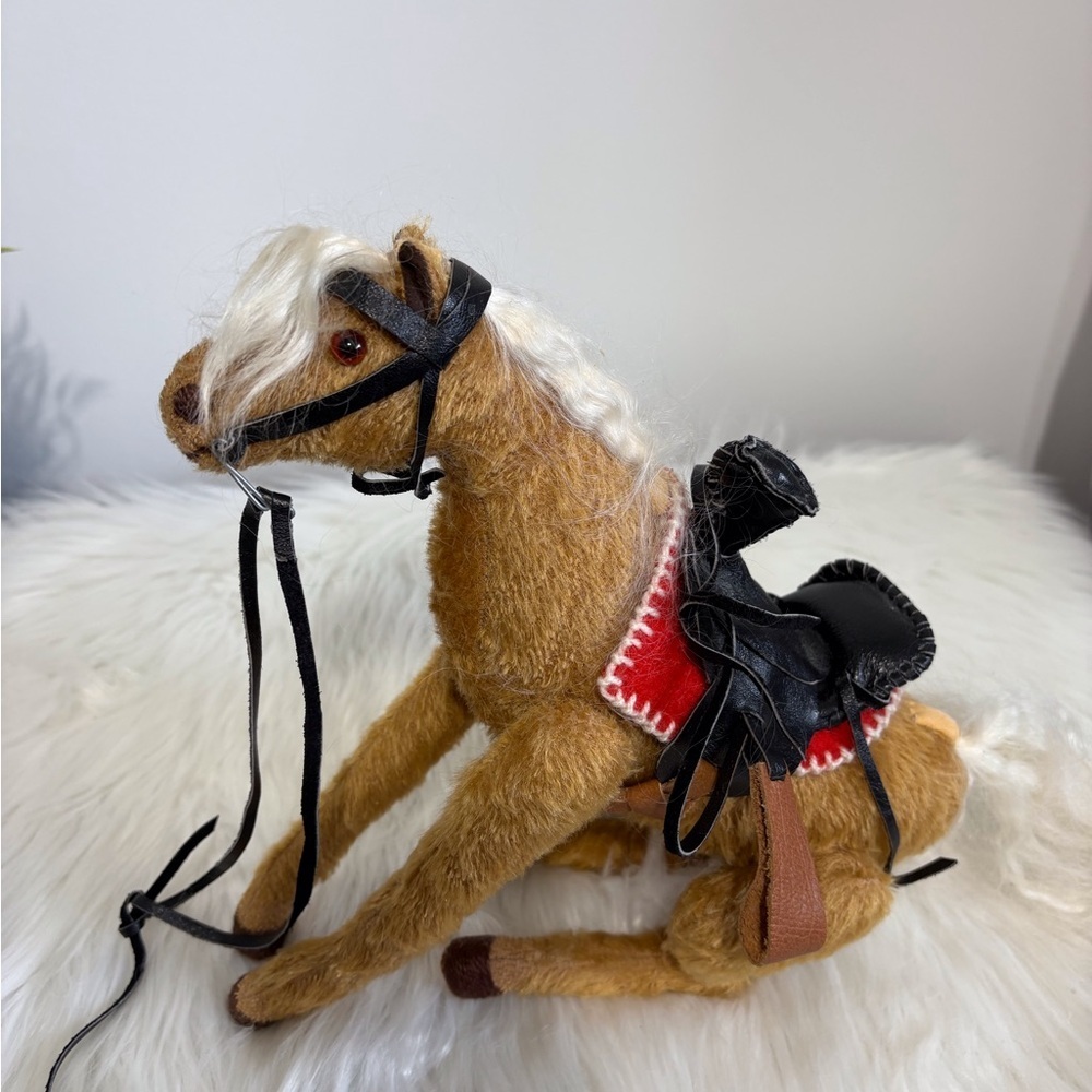 Vintage(86)Cowboy Teddy Bear on Horse Gastrell 1998/1999 - Picture 4 of 6